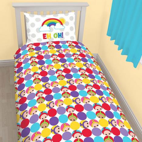 Teletubbies Playtime Reversible Single Panel Duvet Cover Set Extra Image 3